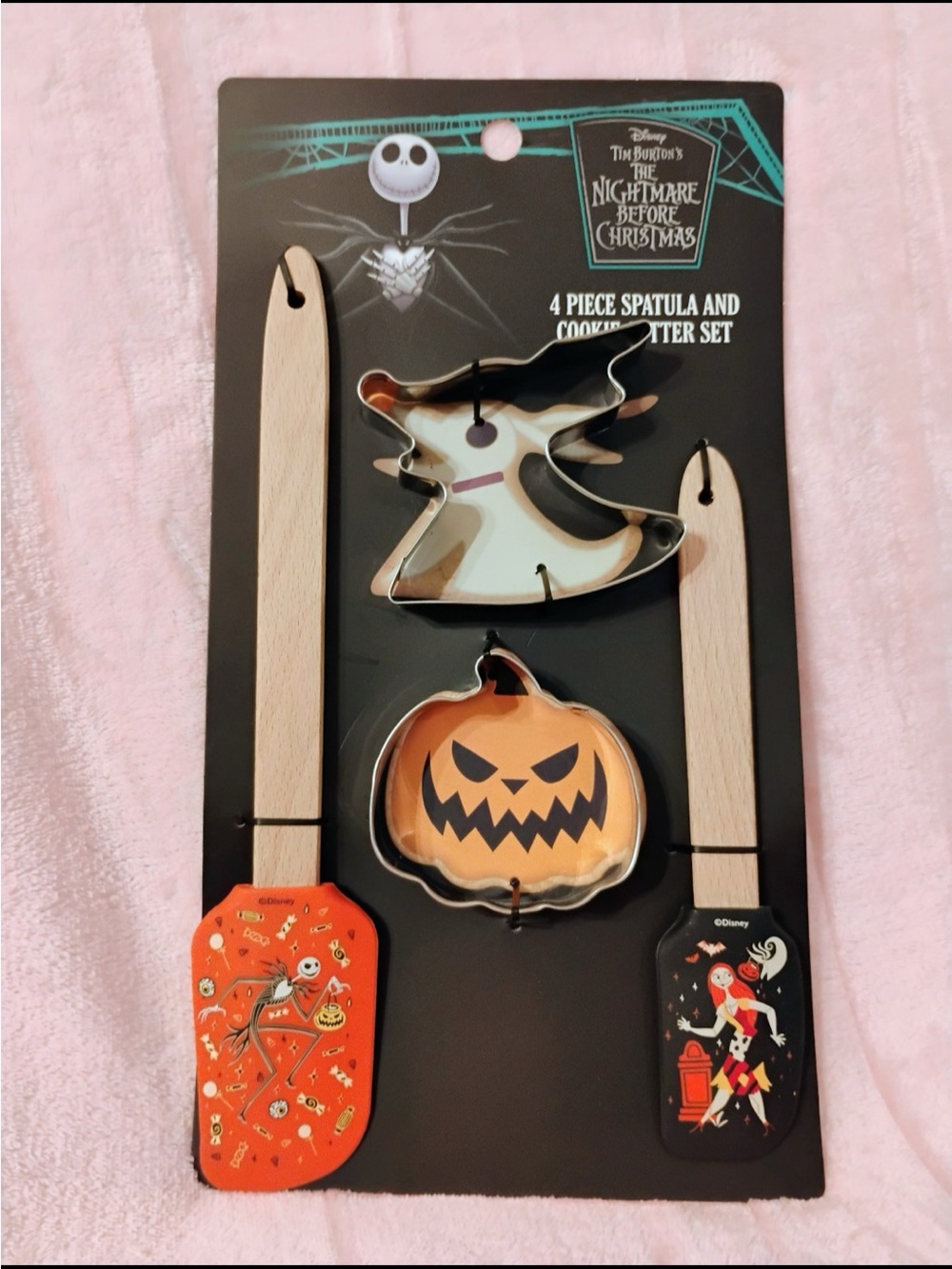 Disney Nightmare Before Christmas Halloween Baking Set - Orange, Black, White